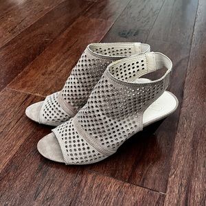 Madeline Open Toe Sling Back Booties 8M